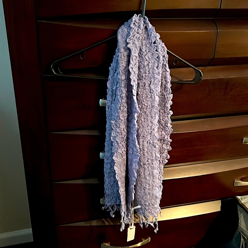 Purple scarf